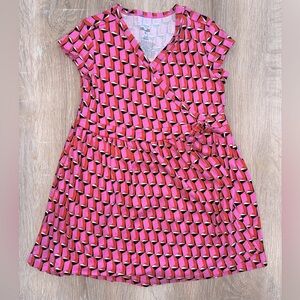 Diane Von Furstenberg x Target girls pink dress, size XS 4/5